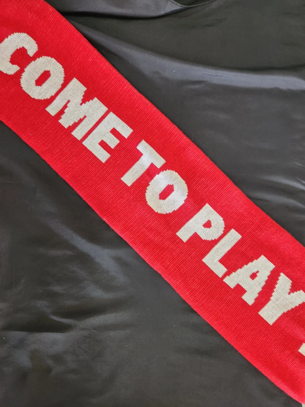 2014 Levi's Stadium Inaugural Season 'COME TO PLAY' Knit Scarf